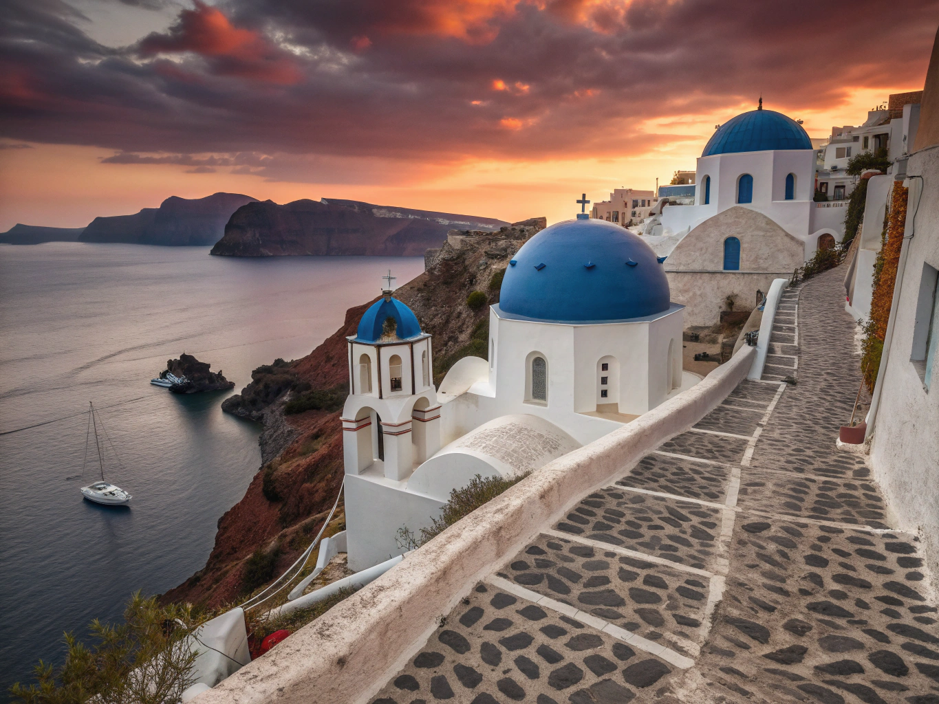 Whitewashed monastery dome overlooking the Sifnos coastline, featured on the half-day island tour